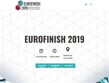 Tablet Screenshot of eurofinish.be